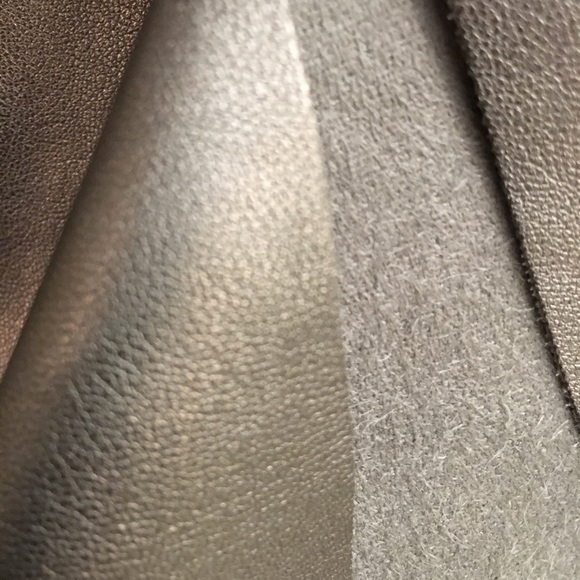 Zara Bronze Metallic Polyester Skirt - Picture 6 of 8